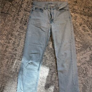 George Men's Classic Light Blue Straight Jeans